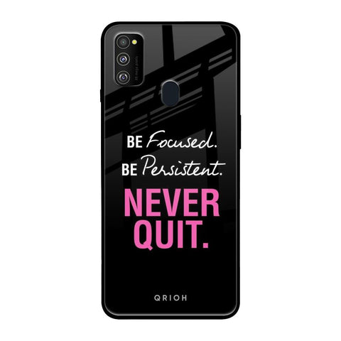 Be Focused Glossy case for Samsung Galaxy M30s