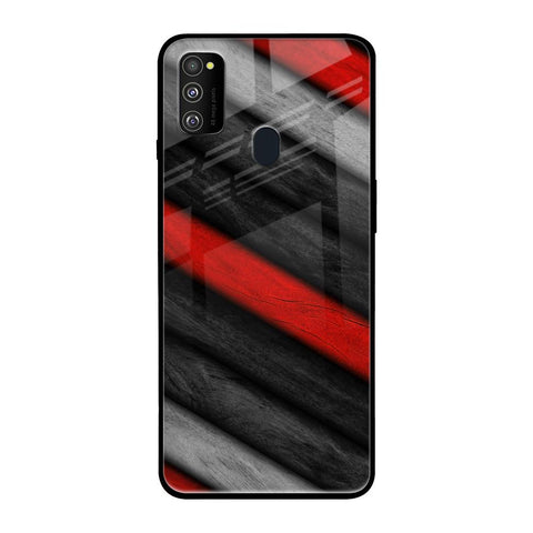 Soft Wooden Texture Glossy Case for Samsung Galaxy M30s