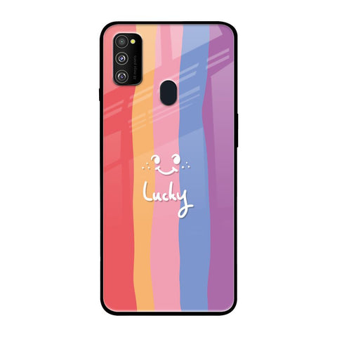 Lucky Abstract Glossy Case for Samsung Galaxy M30s