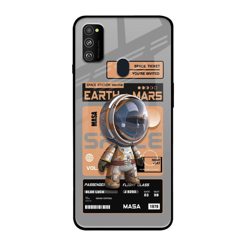 Space Ticket Glossy Case for Samsung Galaxy M30s