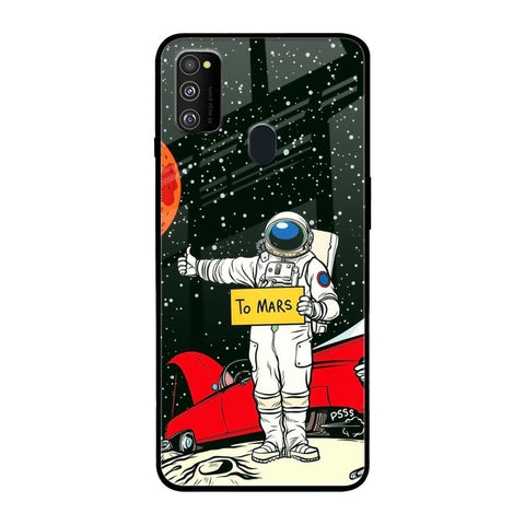 Astronaut on Mars Glossy Case for Samsung Galaxy M30s