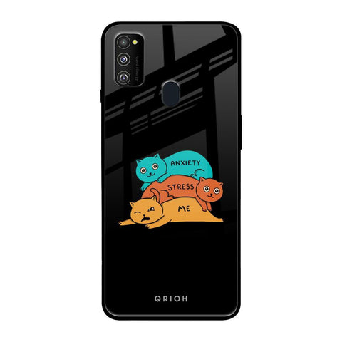 Anxiety Stress Glossy Case for Samsung Galaxy M30s
