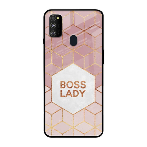 Boss Lady Glossy Case for Samsung Galaxy M30s