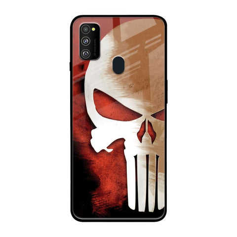 Red Skull Glossy Case for Samsung Galaxy M30s