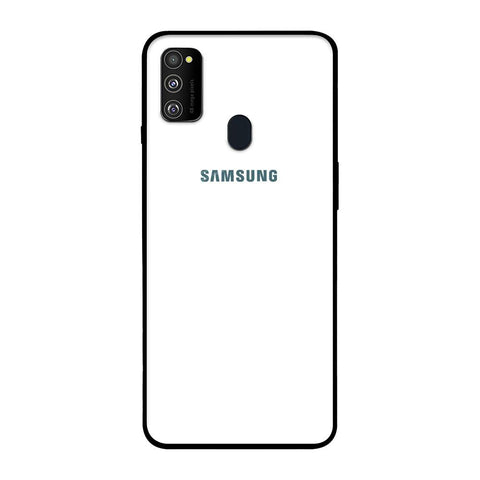 Arctic White Glossy Case for Samsung Galaxy M30s