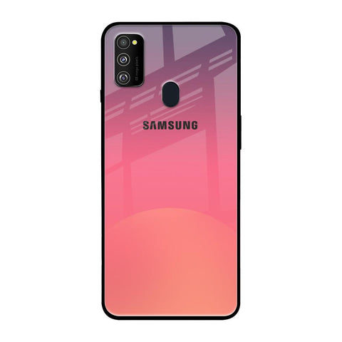 Sunset Orange Glossy Case for Samsung Galaxy M30s