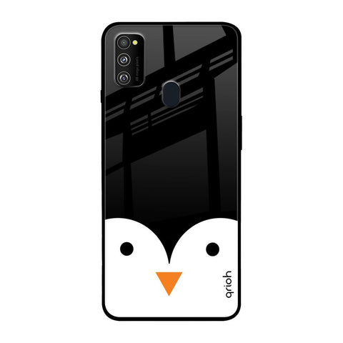 Cute Penguin Glossy Case for Samsung Galaxy M30s