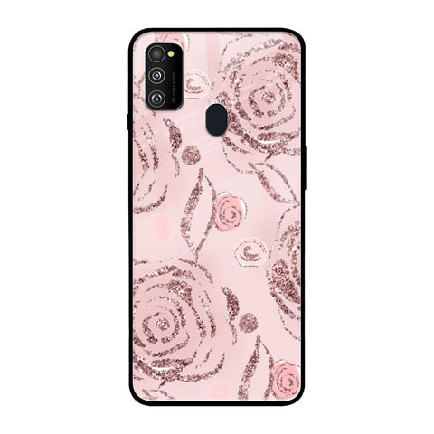 Shimmer Roses Glossy case for Samsung Galaxy M30s