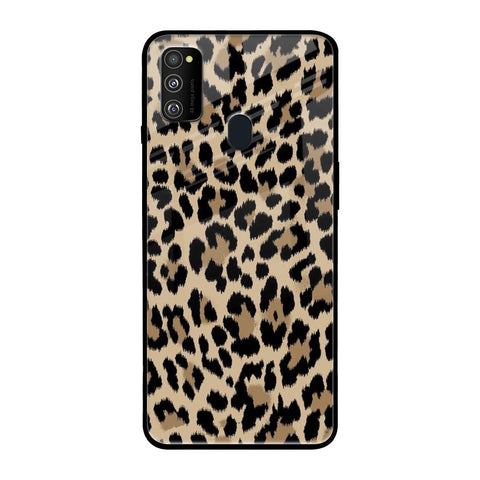 Leopard Seamless Glossy Case For Samsung Galaxy M30s