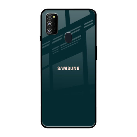 Hunter Green Glossy Case For Samsung Galaxy M30s