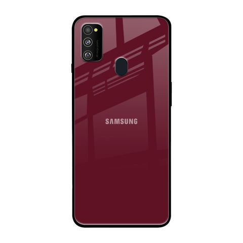 Classic Burgundy Glossy Case for Samsung Galaxy M30s