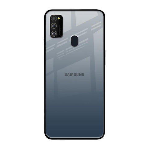 Smokey Grey Color Glossy Case For Samsung Galaxy M30s