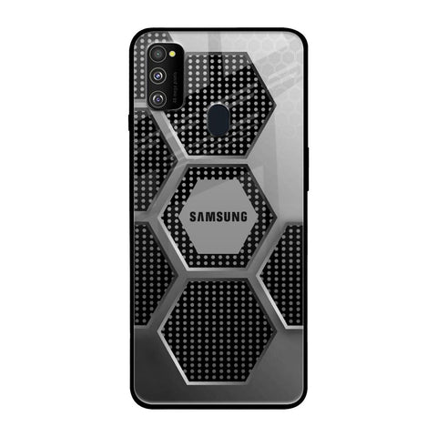 Hexagon Style Glossy Case For Samsung Galaxy M30s