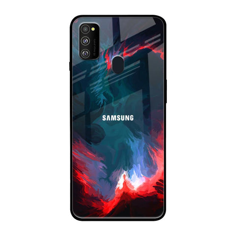 Brush Art Glossy Case For Samsung Galaxy M30s