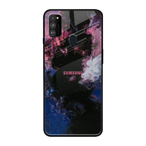 Smudge Brush Glossy case for Samsung Galaxy M30s