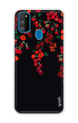 Floral Deco Soft Cover For Samsung Galaxy M30s