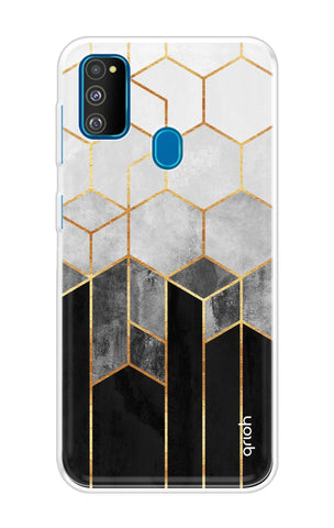 Hexagonal Pattern Soft Cover for Samsung Galaxy M30s
