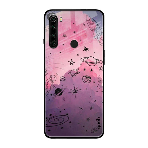 Space Doodles Glossy Case for Xiaomi Redmi Note 8