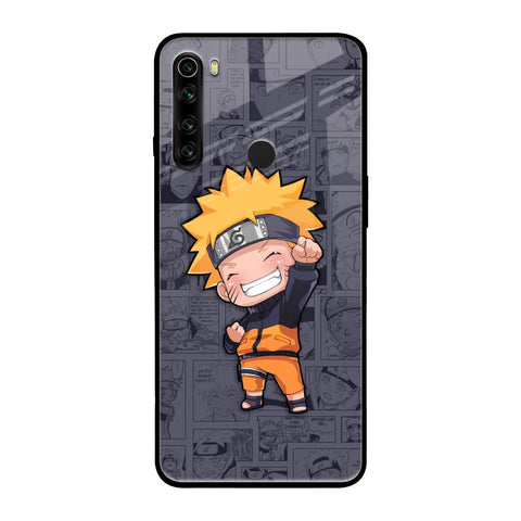 Orange Chubby Glossy Case for Xiaomi Redmi Note 8
