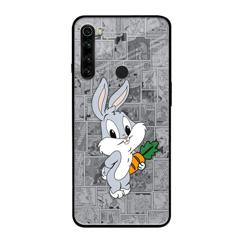 Cute Baby Bunny Glossy Case for Xiaomi Redmi Note 8