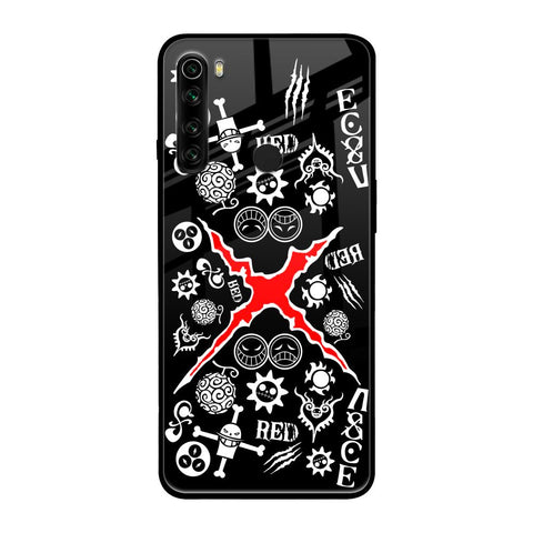 Red Zone Glossy Case for Xiaomi Redmi Note 8