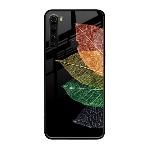 Colorful Leaves Glossy Case for Xiaomi Redmi Note 8