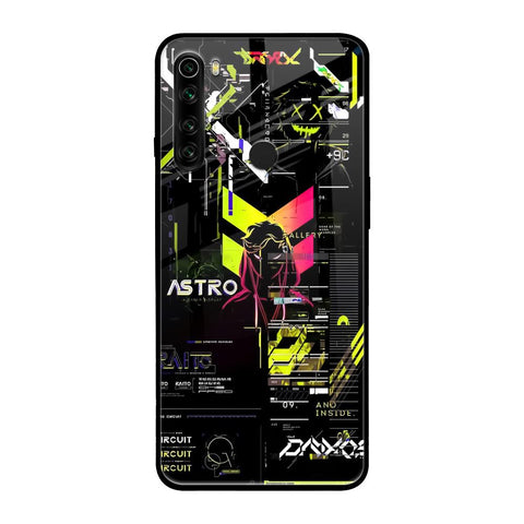Astro Glitch Glossy Case for Xiaomi Redmi Note 8