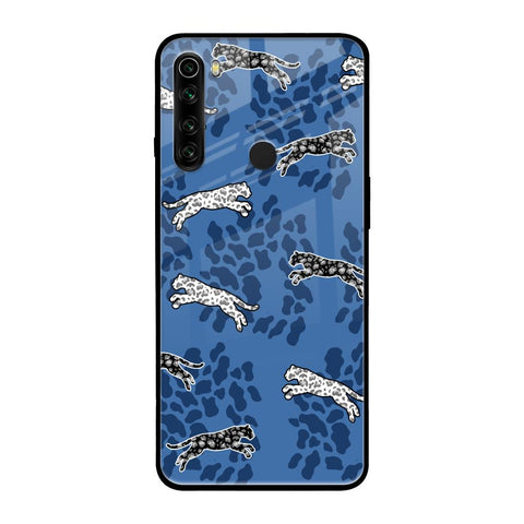 Blue Cheetah Glossy Case for Xiaomi Redmi Note 8