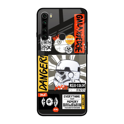 Galaxy Edge Glossy Case for Xiaomi Redmi Note 8
