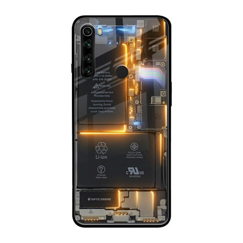 Glow Up Skeleton Glossy Case for Xiaomi Redmi Note 8