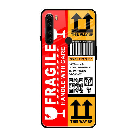 Handle With Care Glossy Case for Xiaomi Redmi Note 8