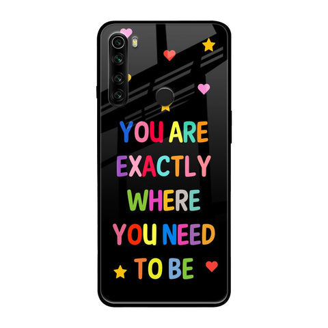 Magical Words Glossy Case for Xiaomi Redmi Note 8