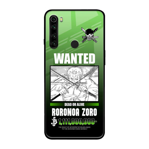 Zoro Wanted Glossy Case for Xiaomi Redmi Note 8