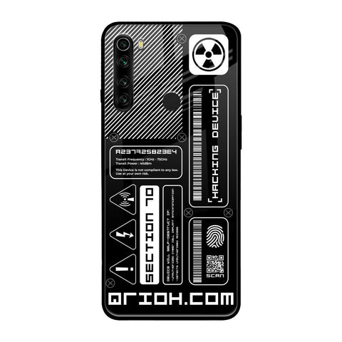 Futuristic Art Glossy Case for Xiaomi Redmi Note 8