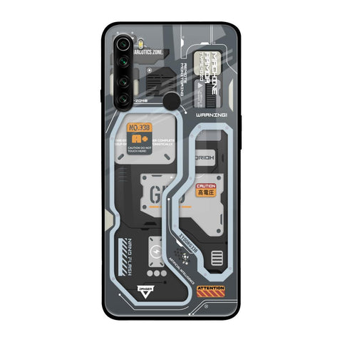Retro Futuristic Glossy Case for Xiaomi Redmi Note 8
