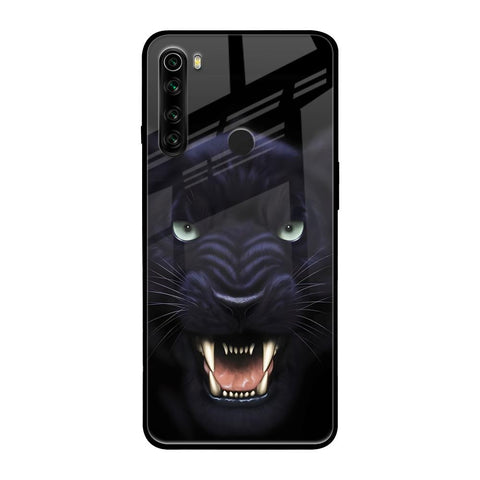 Angry Black Leopard Glossy Case for Xiaomi Redmi Note 8