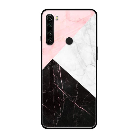 Marble Collage Art Glossy Case For Xiaomi Redmi Note 8
