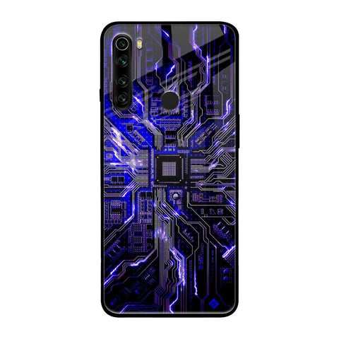 Techno Color Pattern Glossy Case For Xiaomi Redmi Note 8