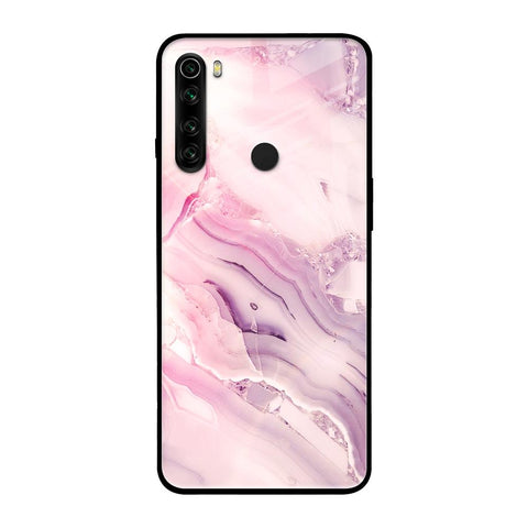 Diamond Pink Gradient Glossy Case For Xiaomi Redmi Note 8