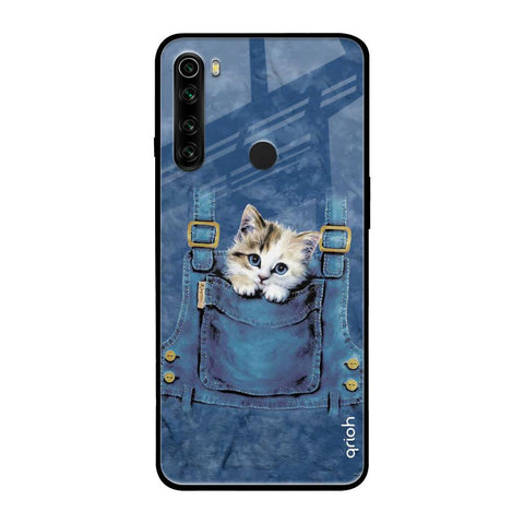 Kitty In Pocket Glossy Case For Xiaomi Redmi Note 8