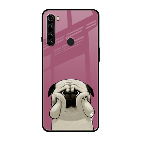 Funny Pug Face Glossy Case For Xiaomi Redmi Note 8