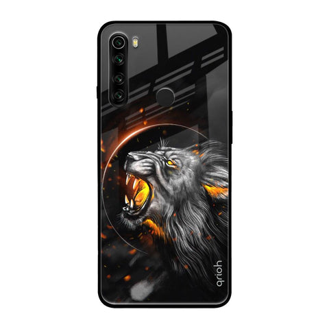 Aggressive Lion Glossy Case for Xiaomi Redmi Note 8