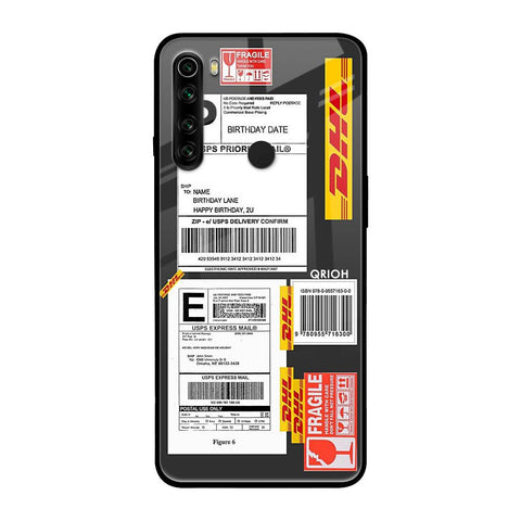 Cool Barcode Label Glossy case For Xiaomi Redmi Note 8