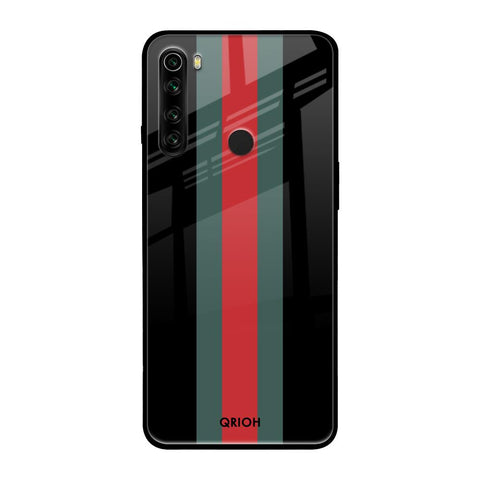 Vertical Stripes Glossy Case for Xiaomi Redmi Note 8