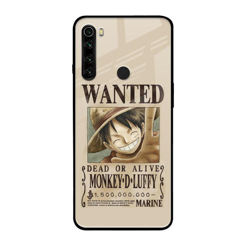 Luffy Wanted Glossy Case for Xiaomi Redmi Note 8