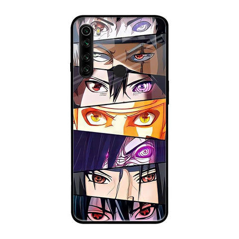 Anime Eyes Glossy Case for Xiaomi Redmi Note 8