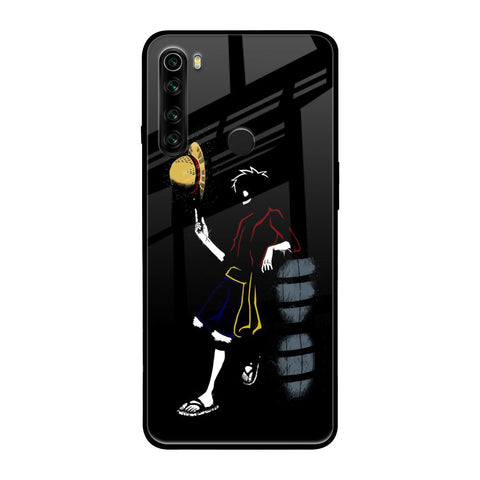 Luffy Line Art Glossy Case for Xiaomi Redmi Note 8
