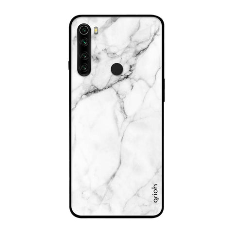 Modern White Marble Glossy case for Xiaomi Redmi Note 8