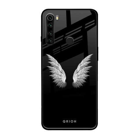 White Angel Wings Glossy Case for Xiaomi Redmi Note 8