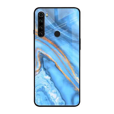 Vibrant Blue Marble Glossy Case for Xiaomi Redmi Note 8